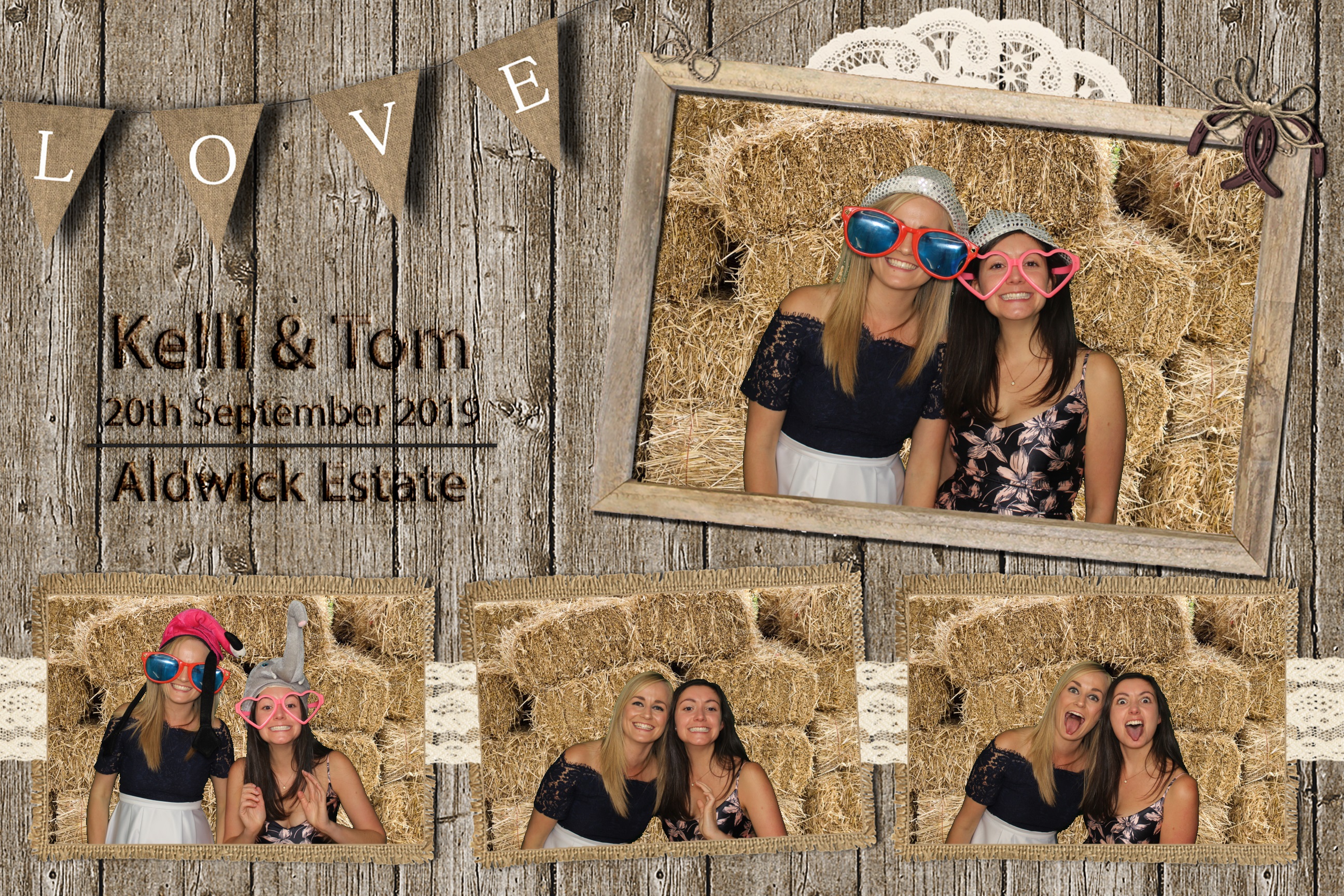 Kelli & Tom's Wedding | View more photos from the event at images.mobile-photo-booth.com/u/MobilePhotoBoothUK/Kelli-Toms-Wedding